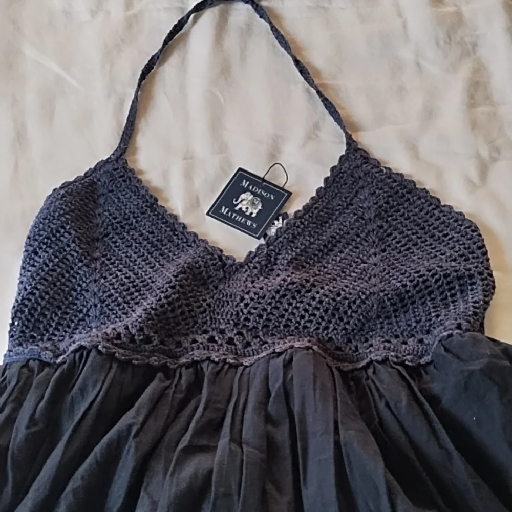 NWT Madison Mathews Maxi Dress SzM